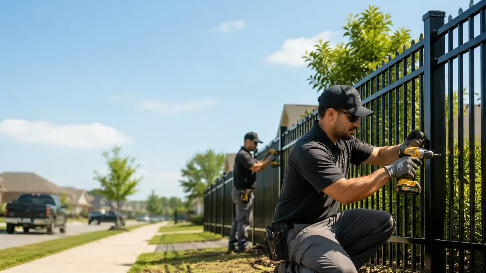 Metal Fence Installation in Gary, WV